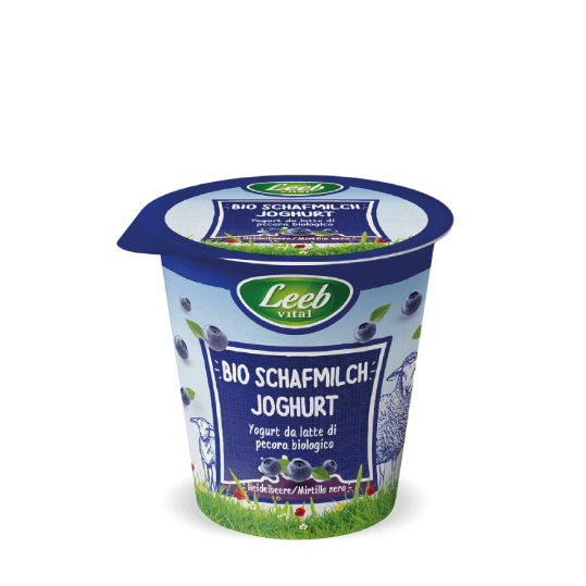 Bio Schafmilchjoghurt Heidelbeere 125 g Leeb Vital