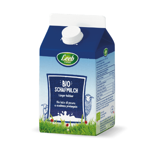 Bio Schafmilch in 500 ml Verpackung