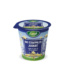 Bio Schafmilchjoghurt mit Geschmacksrichtung Vanille in 125 g Becher 