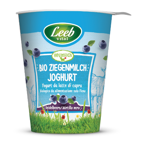 Ziege Heidelbeere 125 g Heumilch neu